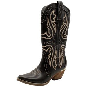 Man made western boot